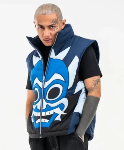 Neptun Avatar Blue Spirit Zuko Navy Vest
