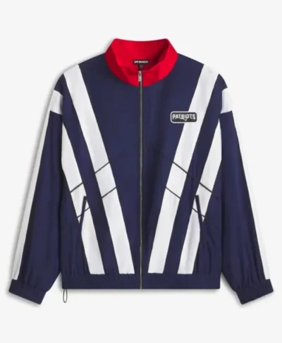 New England Patriots Off Season x NFL Navy Windbreaker Jacket