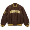 New Era San Diego Padres MLB Stadium Nylon Bomber Jacket