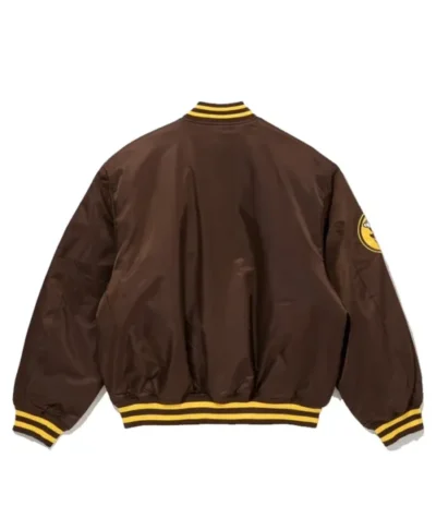 New Era San Diego Padres MLB Stadium Nylon Bomber Jacket
