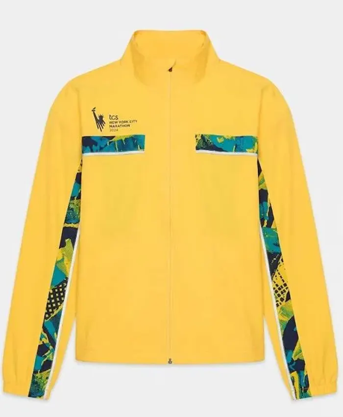 New York City Marathon 2026 Yellow Track Jacket