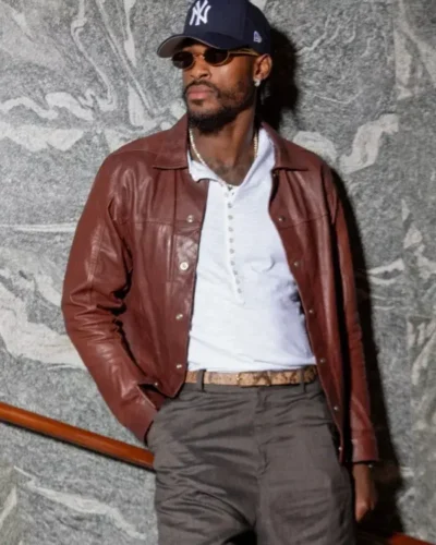 New York FW Jarred Vanderbilt Leather Jacket