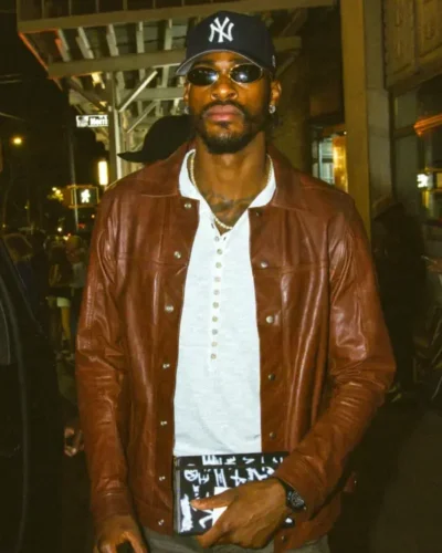 New York FW Jarred Vanderbilt Leather Jacket