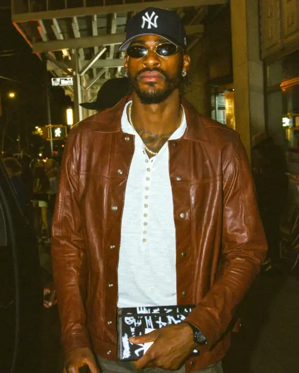 New York FW Jarred Vanderbilt Leather Jacket