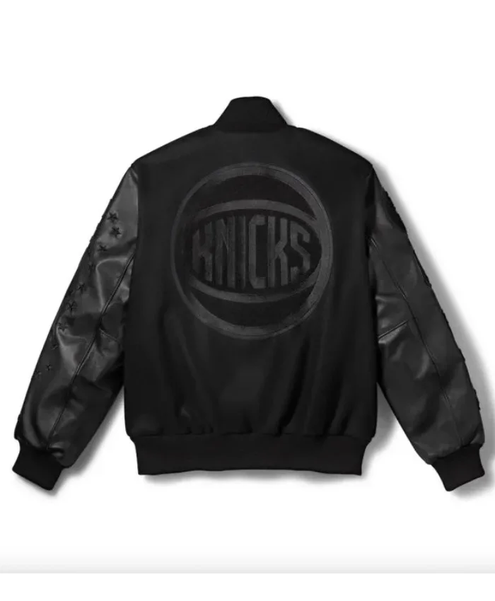 New York Knicks Larry OBrien Trophy Snap Jacket