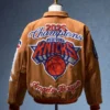 New York Knicks Larry OBrien Trophy Tailored Jacket