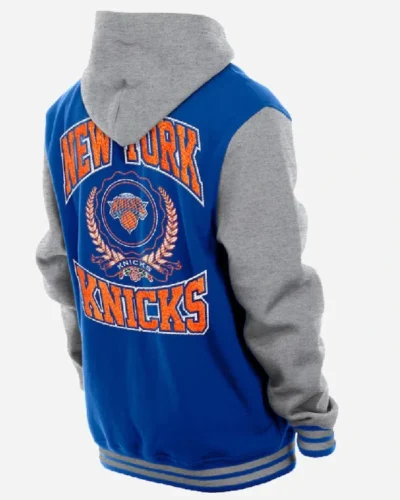 New York Knicks New Era Blue Jacket