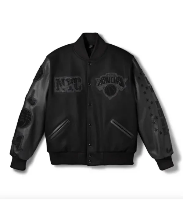 New York Knicks Nike 2026 NBA Finals Champions Full-Snap Jacket