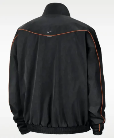 New York Knicks Nike Black Woven Basketball Jacket