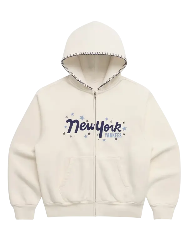 New York Yankees Star Fleece Full-Zip Hoodie