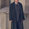 Nicolas Cage Spider Noir Grey Wool Coat