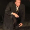 Nicolas Cage Spider Noir Grey Wool Coat