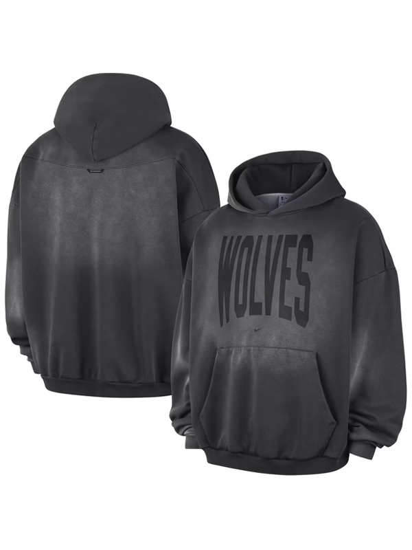 Nike 2026 Travel Washed Minnesota Timberwolves Hoodie
