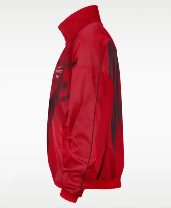 Nike Chicago Bulls Red Woven Jacket 2026