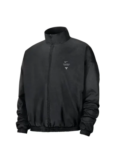 Nike Chicago Bulls Scarlet Red Warmup Jacket 2026