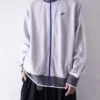 Nike Grey Full Zip Knit Track Jacket