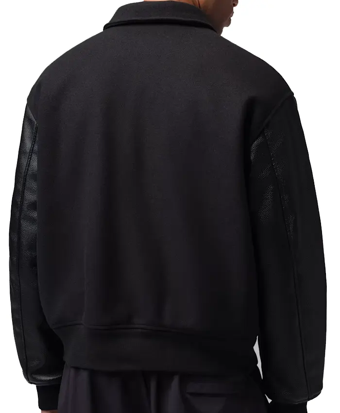 Nike Men’s Jordan Flight Black Varsity Jacket