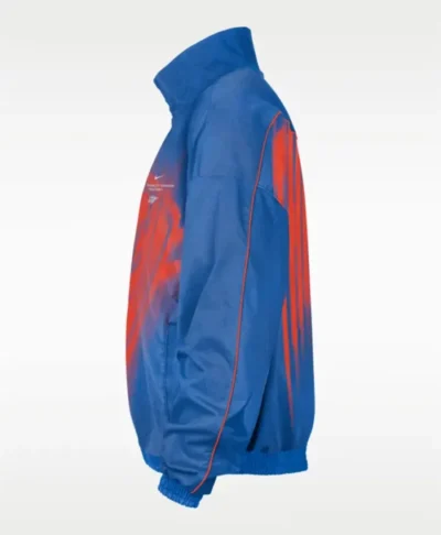 Nike OKC Thunder Blue Woven Jacket 2026