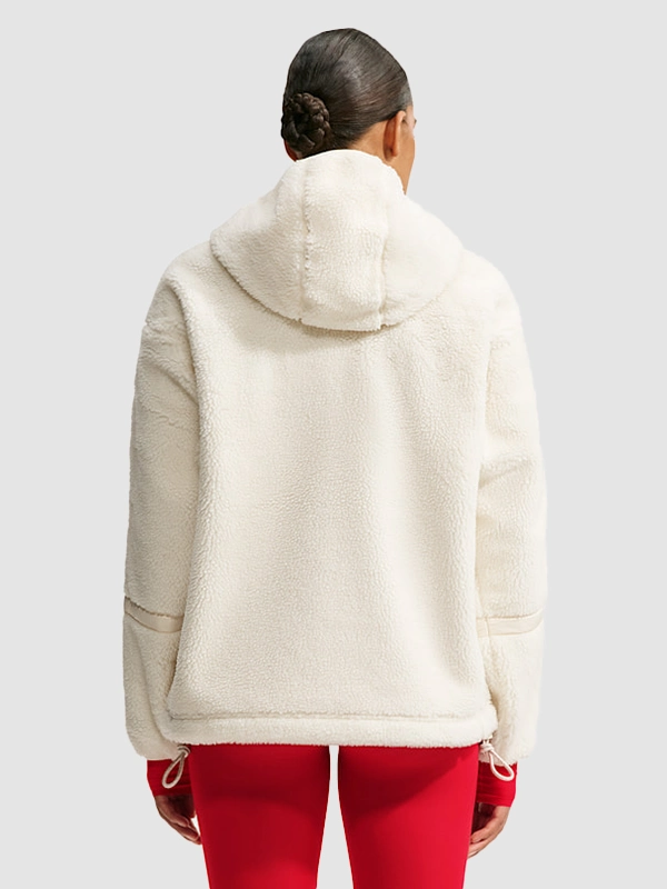 Nike SKIMS Kim Kardashian White Fleece Outerwear 2026