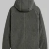 Nike SKIMS Plush Heather Grey Streetwear Jacket