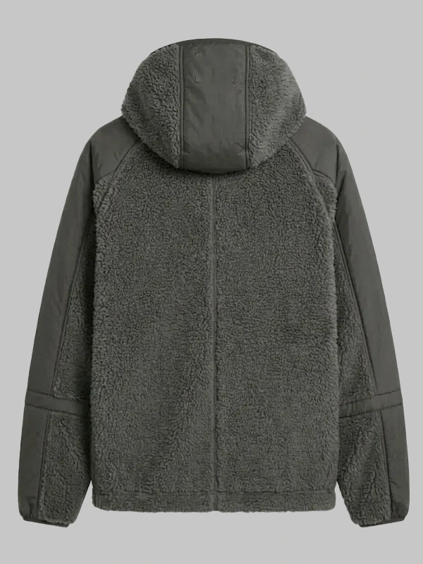 Nike SKIMS Plush Heather Grey Streetwear Jacket
