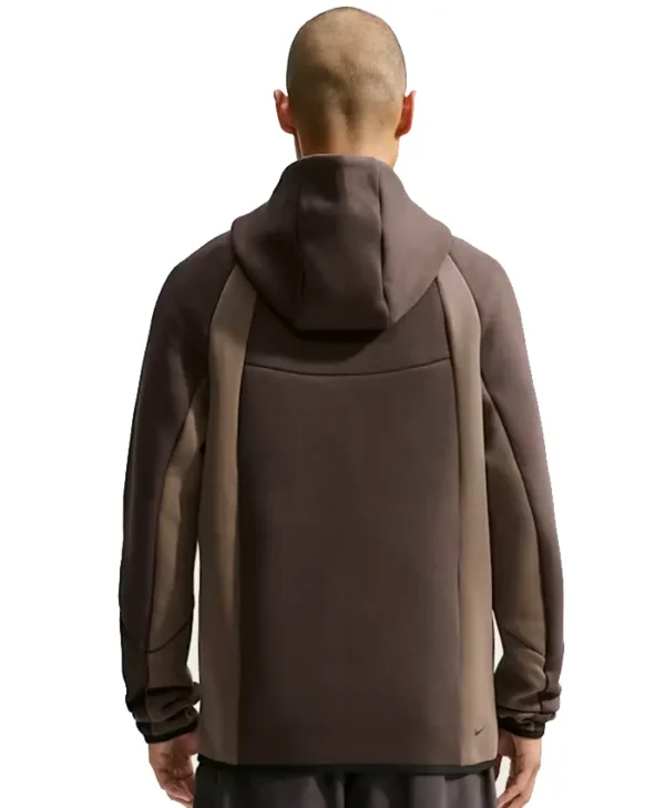 Nike Tech Color-Block Fleece Zip Up Jacket