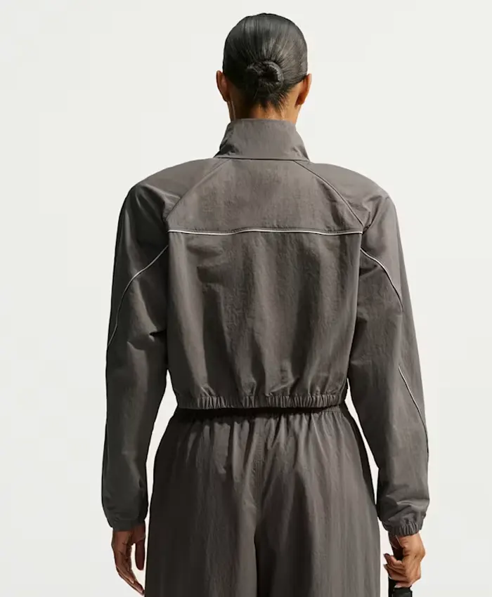 Nike X SKIMS Crunchy Nylon Cropped Jacket