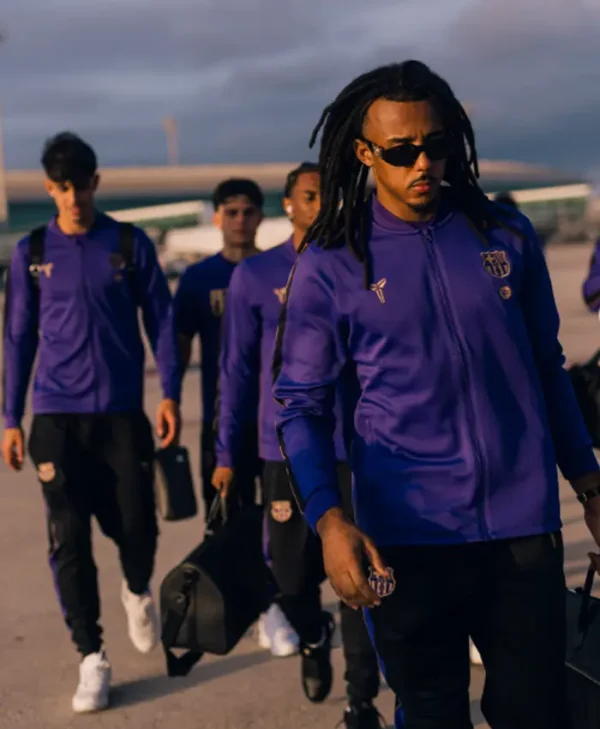 Nike x Kobe Bryant Team FC Barcelona Purple Jacket