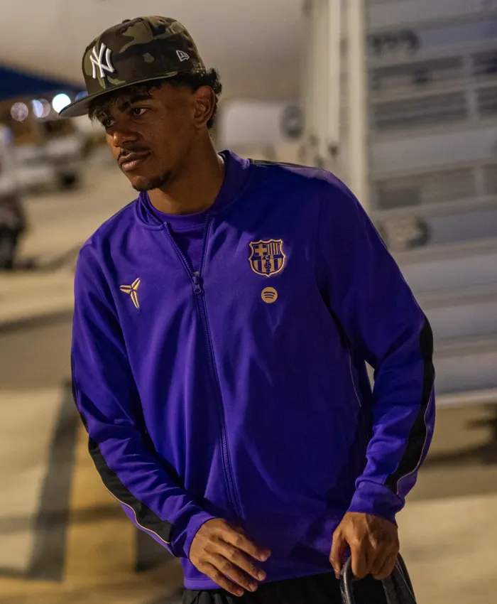 Nike x Kobe Bryant Team FC Barcelona Purple Jacket