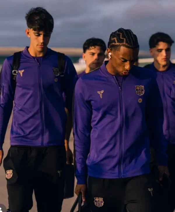 Nike x Kobe Bryant Team FC Barcelona Purple Jacket