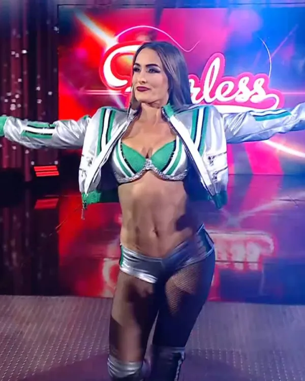 Nikki Bella Green Entrance Gear Zipper Jacket 2026