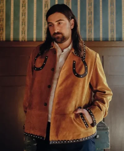 Noah Kahane Bode Suede Carson Jacket