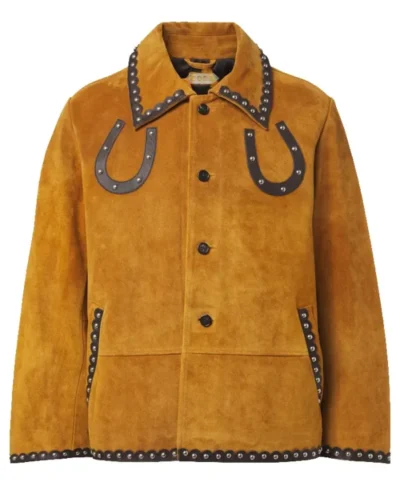 Noah Kahane Bode Suede Carson Jacket