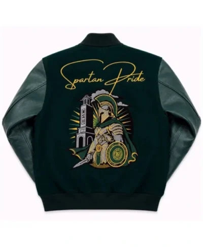 Norfolk State University Spartan Pride Letterman Varsity Jacket