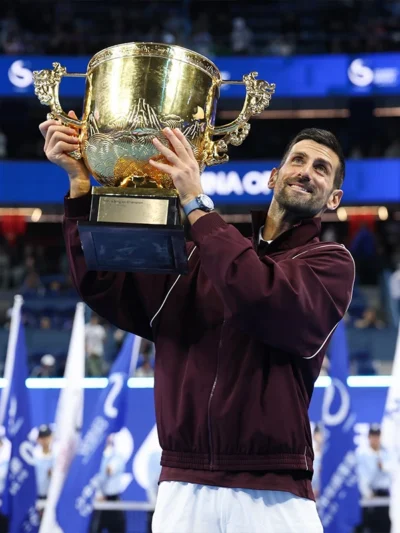 Novak Djokovic Beijing China Open Full Zip Track Coat