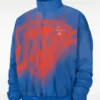 Oklahoma City Thunder Nike Blue Woven Basketball Jacket