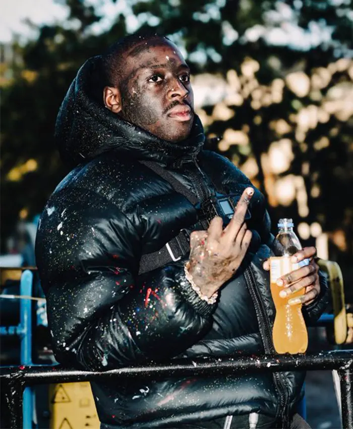Olaolu Slawn London Black Puffer Jacket