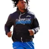 Omarion Hampton Chargers Powder Blue Zipper Hoodie