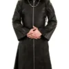 Organization XIII Kingdom Hearts Enigma Hooded Leather Coat