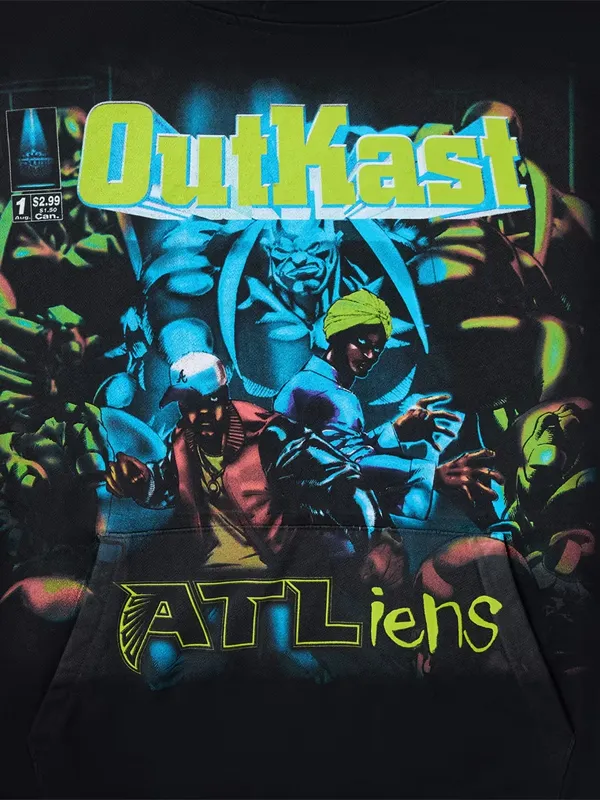 Outkast x Atlanta Falcons 30th Anniversary ATLiens Hoodie - Image 3