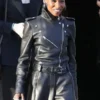 PFW Cynthia Erivo Leather Jacket