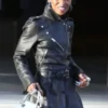 PFW Cynthia Erivo Leather Jacket