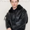 PFW Graham Campbell Black Leather Jacket
