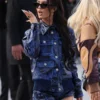 PFW Louis Vuitton Show Daniela Avanzini Blue Jacket