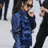 PFW Louis Vuitton Show Daniela Avanzini Blue Jacket
