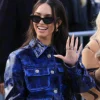 PFW Louis Vuitton Show Daniela Avanzini Blue Jacket