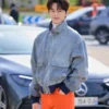 PFW Song Kang Leather Jacket