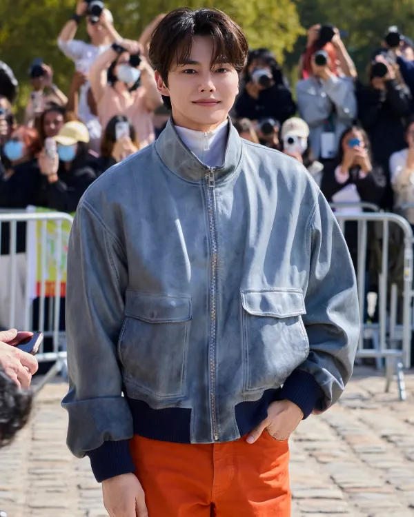 PFW Song Kang Leather Jacket