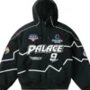 Palace Dascar Hooded Black Bomber Jacket