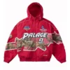 Palace Palvoline Racing Red Hooded Jacket